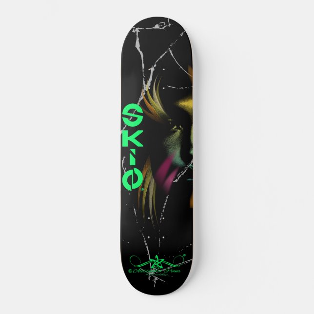 Skin 3/6 skateboard (Vorderseite)