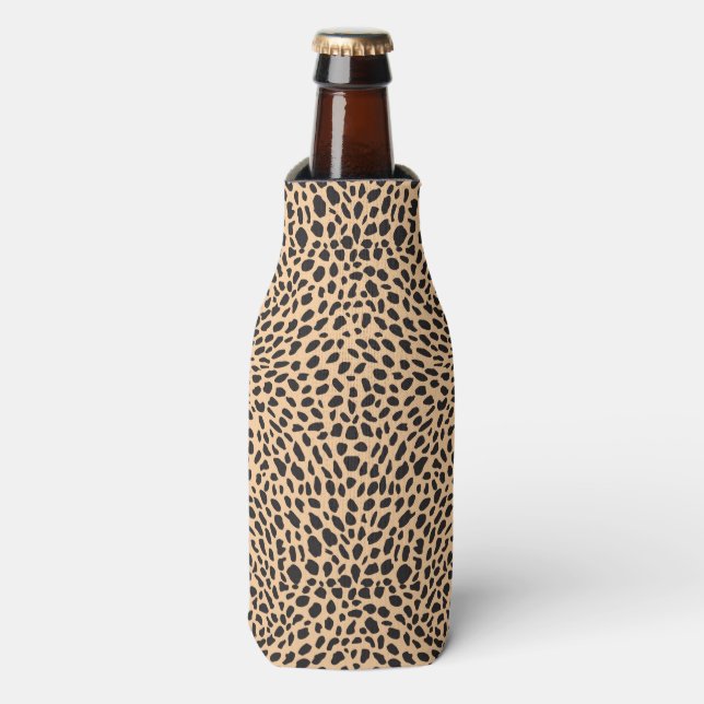 Skin cheetah decor flaschenkühler (Flaschenvorderseite)