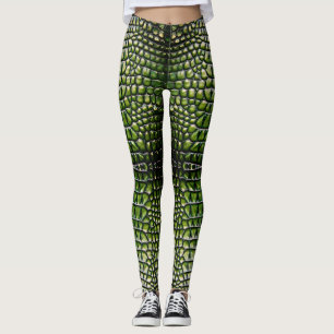 Skin-Muster der Reptilien-Krokodil-Alligator Leggings