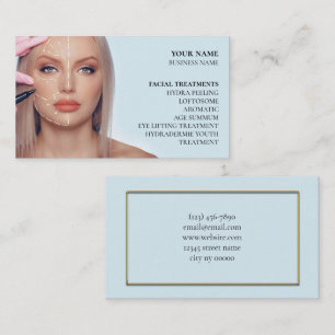 Skincare & Beauty Salon Visitenkarte