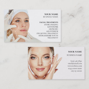 Skincare & Beauty Salon Visitenkarte