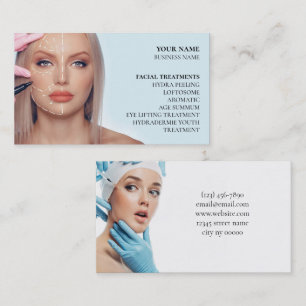 Skincare & Beauty Salon Visitenkarte