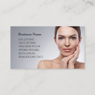 Skincare & Beauty Salon Visitenkarte 