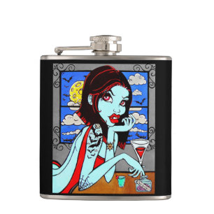 Skinderellas "Draculatte" Flasche Flachmann