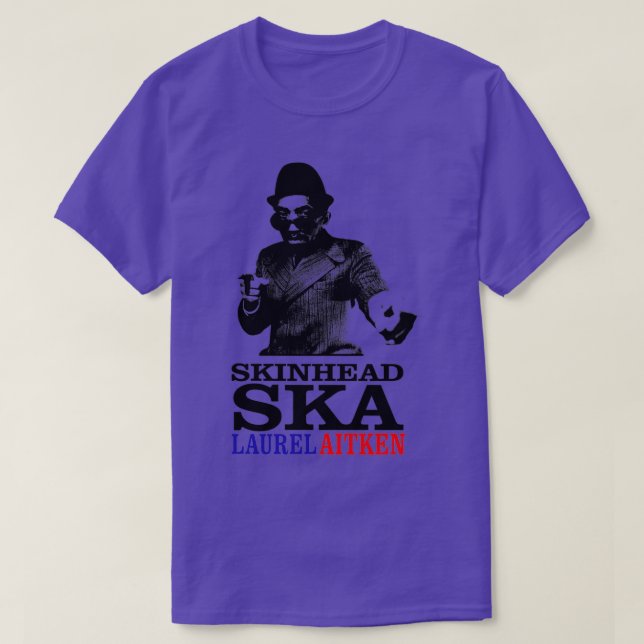 Skinhead Ska mit Laurel T-Shirt (Design vorne)