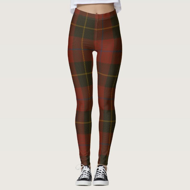 Skinnertartan-Clan kariert Leggings (Vorderseite)