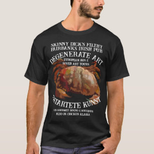 Skinny Dicks Filthy Fairbanks Irischer Kunstpub AK T-Shirt