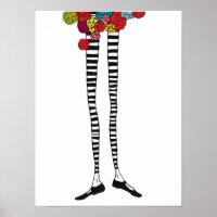 Skinny Legs Poster