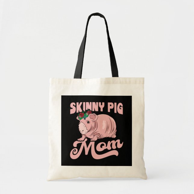 Skinny Pig Mama Tragetasche (Vorne)
