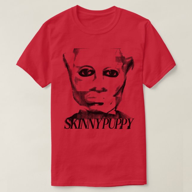 Skinny Puppy Original Lüfterdesign T-Shirt (Design vorne)