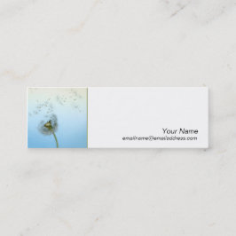 Skinny Visitenkarte - ein Wunsch machen