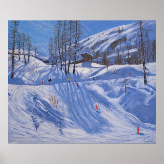 Skiort Tignes 2009 Poster (Vorne)