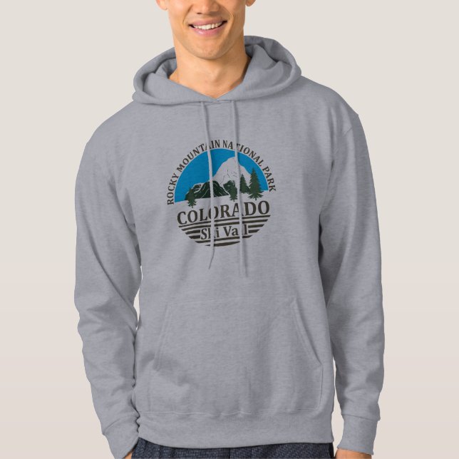 Skiort Vail Colorado Hoodie (Vorderseite)