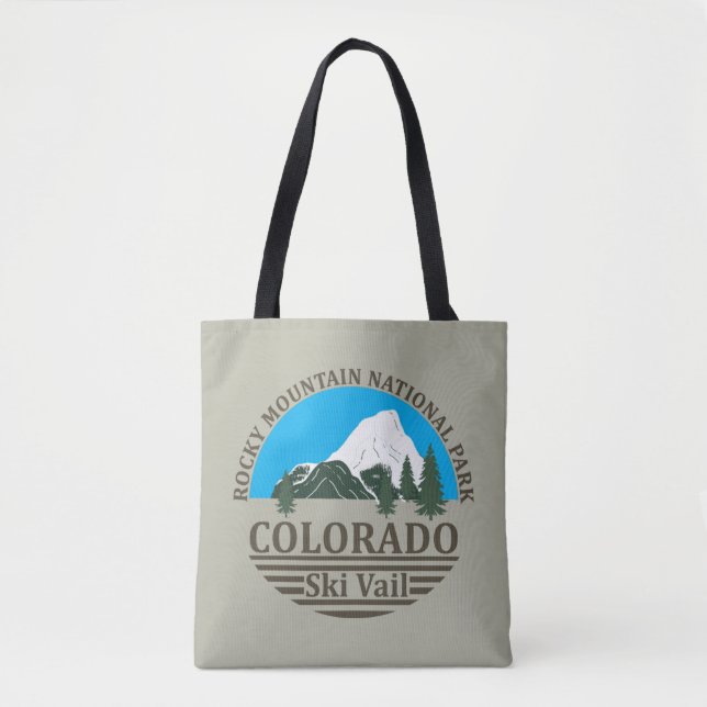 Skiort Vail Colorado Tasche (Vorderseite)