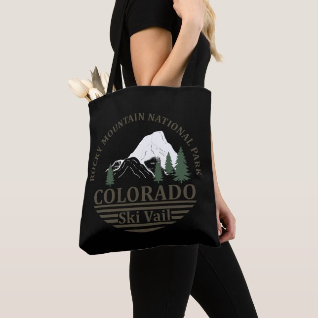 Skiort Vail Colorado Tasche (Von Nahem)