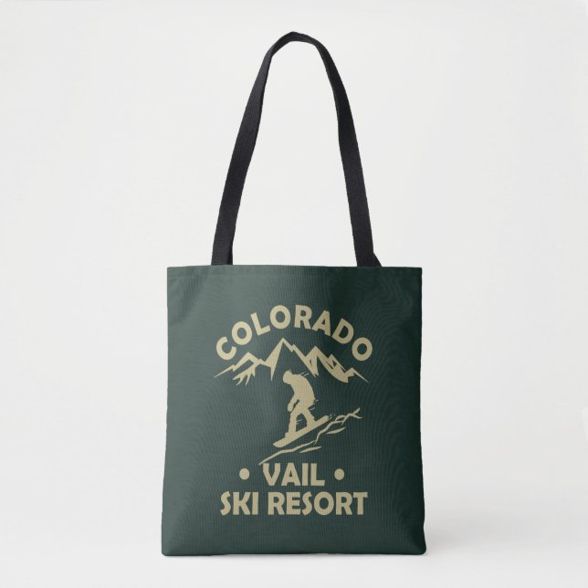 Skiort Vail Colorado Tasche (Vorderseite)