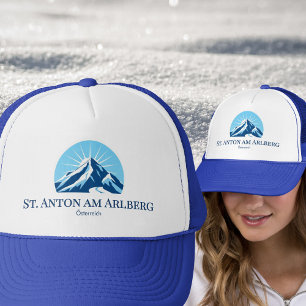 Skipass St. Anton am Arlberg Österreich Truckerkappe