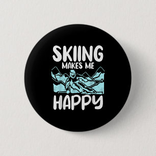 Skipiste Alpin Skipass Skifahren Skifahren Button