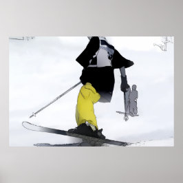 Skipiste beendet poster