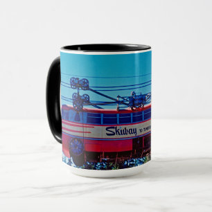 Skipiste Timberline Lodge Mt Hood Oregon 1950 Tasse