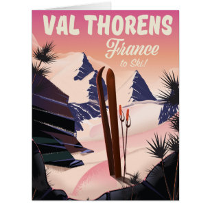 Skiposter Val Thorens, Frankreich