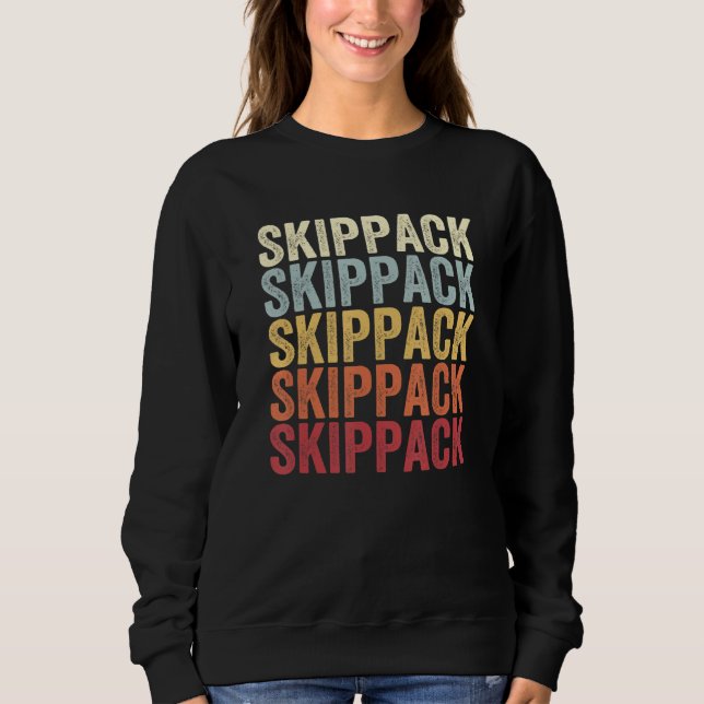 Skippack Pennsylvania Skippack PA Retro Vintage Te Sweatshirt (Vorderseite)