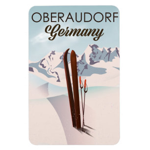 Skipposter Oberaudorf Magnet