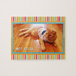 Skippy Chat Merveilleux Colorful Jote Puzzle Puzzl