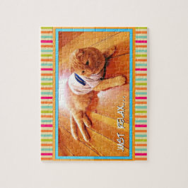 Skippy Chat Merveilleux Colorful Jote Puzzle Puzzl