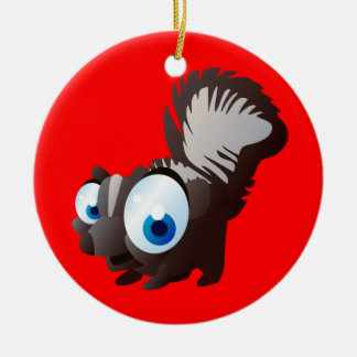 Skippy das Stinktier Keramik Ornament