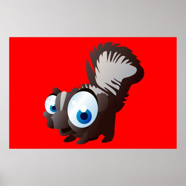 Skippy the Skunk Poster (Vorne)