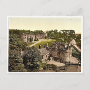 Skipton Castle, Yorkshire, England, selten Fotochr Postkarte