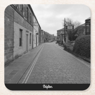 Skipton Rechteckiger Pappuntersetzer