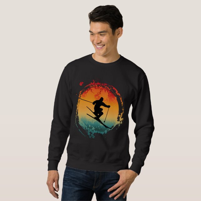 SKIRETRO VINTAG SWEATSHIRT (Vorne ganz)