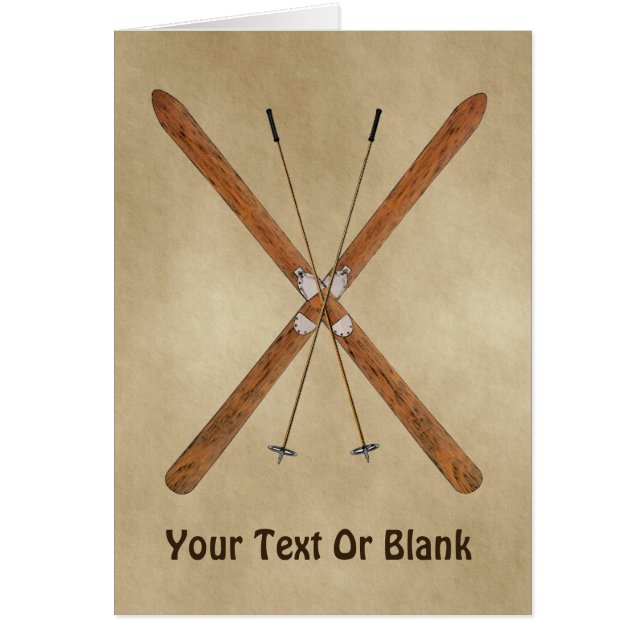 Skis De Fond Et Polonais (Devant)