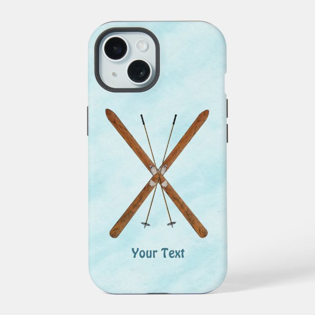 Skis De Fond Sur coque iphone OtterBox À Neige (Verso)