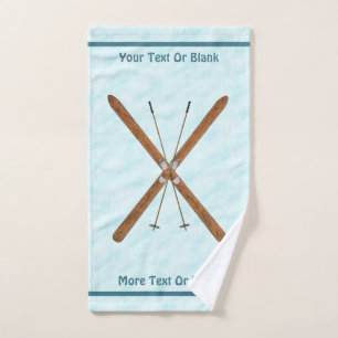 Skis De Fond Sur Neige