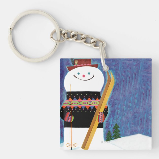 Skis pour le bonhomme de neige (Devant)