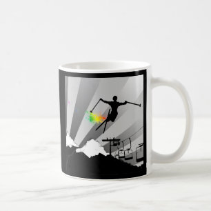 Skischuhweg Kaffeetasse
