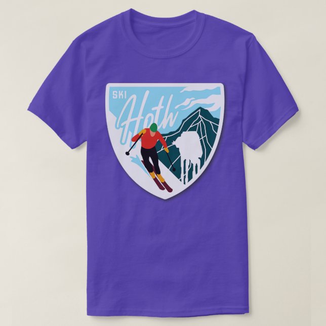 Skischule 1 T-Shirt (Design vorne)
