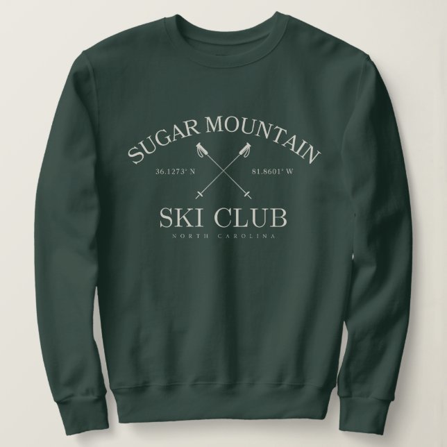 Skischule Zuckerhut, North Carolina Sweatshirt (Design vorne)