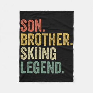 Skishirt Jungen Lustige Jugendgeschenke Sohn Kinde Fleecedecke