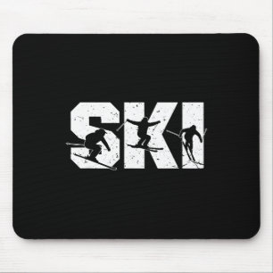Skisport Freestyle-Ski-Team Lustiger extremer Wint Mousepad
