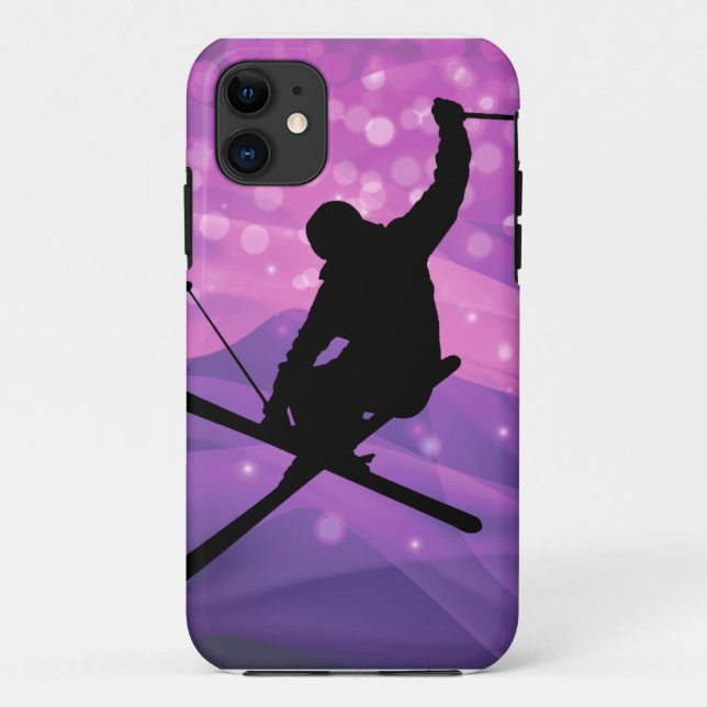 Skisprung Case-Mate iPhone Hülle (Rückseite)