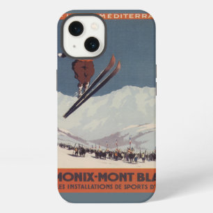 Skisprung - PLM Olympischer Werbeposter iPhone Hülle