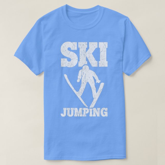 Skisprungspringer T-Shirt (Design vorne)