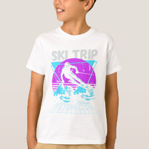 Skiurlaub 2025 - Passende Familien-Schneeskiurlaub T-Shirt