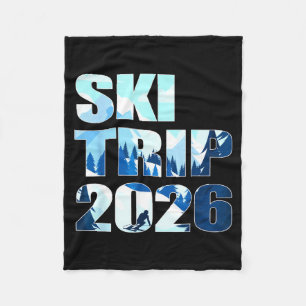 Skiurlaub 2026 Familie und Freunde Skitrip 2026 Fleecedecke