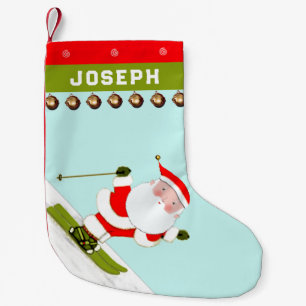 Skiurlaub Geschenke Grosser Weihnachtsfest Strumpf Kleiner Weihnachtsstrumpf