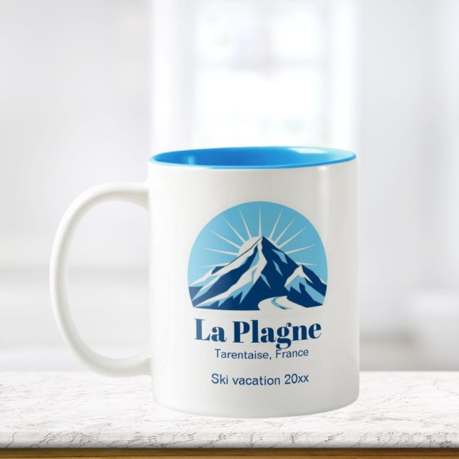 Skiurlaub Tasse La Plagne Frankreich (Von Creator hochgeladen)